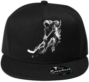 Galaktický hokej, bílý potisk