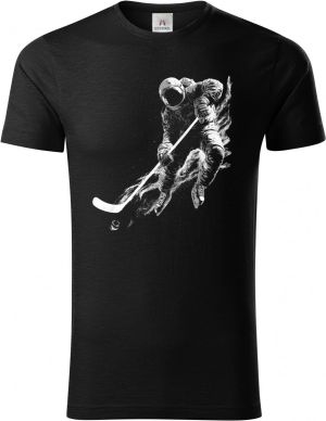 Galaktický hokej, bílý potisk