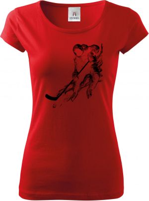 Galaktický hokej, černý potisk