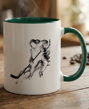 Galaktický hokej, černý potisk