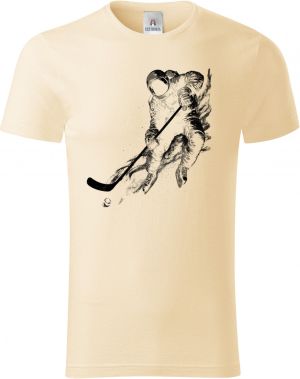 Galaktický hokej, černý potisk