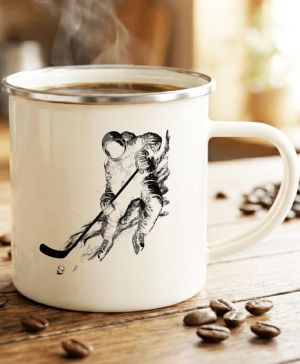 Galaktický hokej, černý potisk