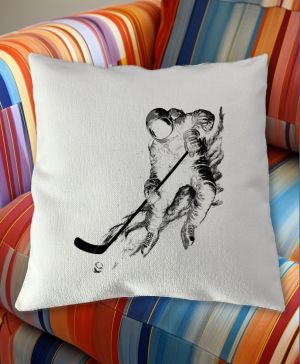 Galaktický hokej, černý potisk