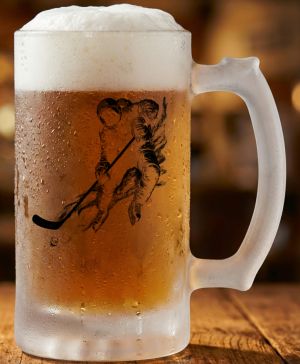 Galaktický hokej, černý potisk