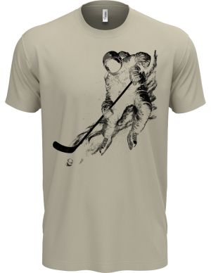 Galaktický hokej, černý potisk