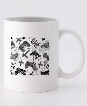 Game Overlord, černý tisk