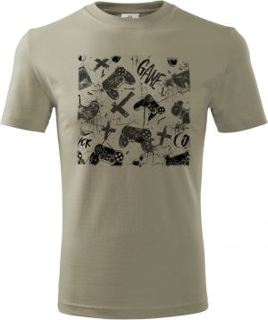 Game Overlord, černý tisk