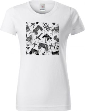 Game Overlord, černý tisk