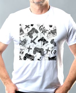 Game Overlord, černý tisk