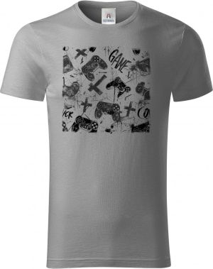 Game Overlord, černý tisk