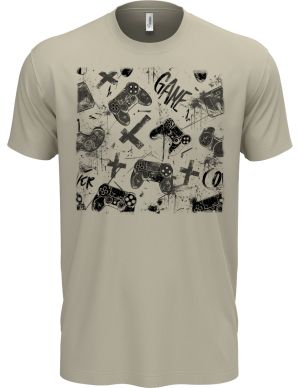 Game Overlord, černý tisk