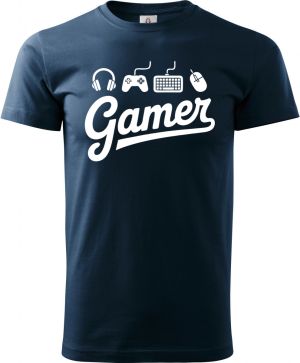 Gamer, V1, bílý tisk