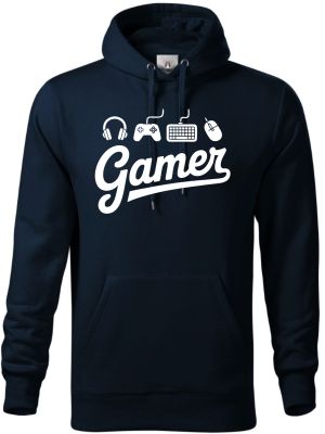 Gamer, V1, bílý tisk