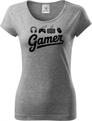 Gamer, V1, černý tisk