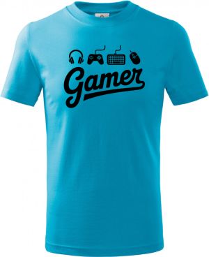 Gamer, V1, černý tisk