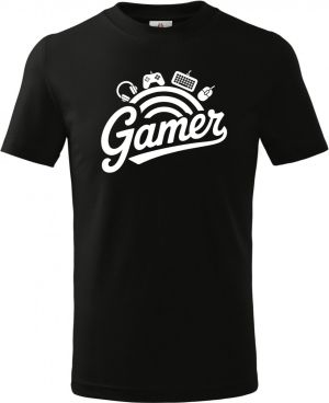 Gamer, V2, bílý tisk