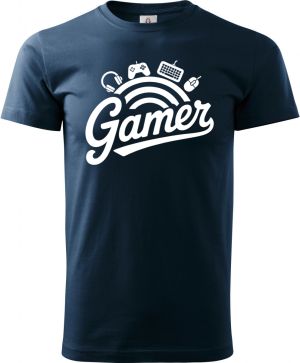 Gamer, V2, bílý tisk