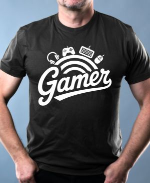 Gamer, V2, bílý tisk