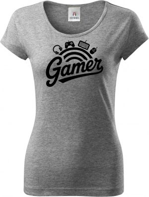 Gamer, V2, černý tisk