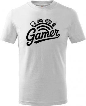Gamer, V2, černý tisk