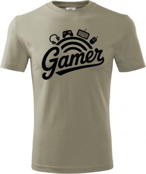 Gamer, V2, černý tisk