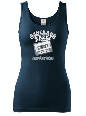 Generace kazet – Nepřetáčej, bílý tisk