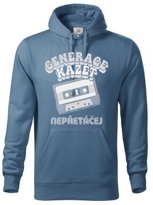Generace kazet – Nepřetáčej, bílý tisk