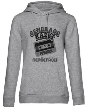 Generace kazet – Nepřetáčej, černý tisk