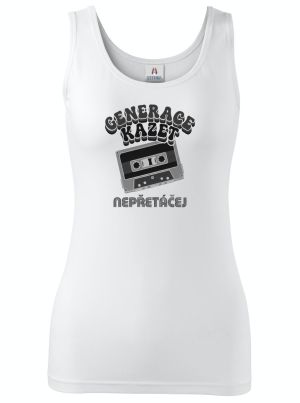 Generace kazet – Nepřetáčej, černý tisk