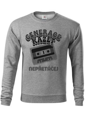 Generace kazet – Nepřetáčej, černý tisk