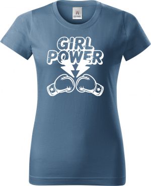 Girl power, bílý potisk