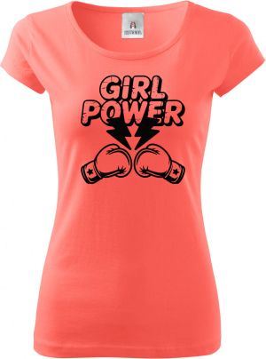 Girl power, černý potisk