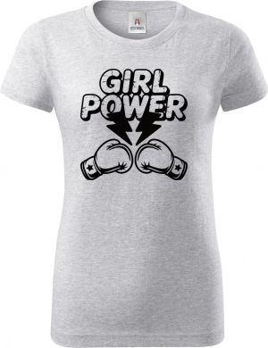 Girl power, černý potisk