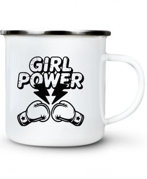 Girl power, černý potisk