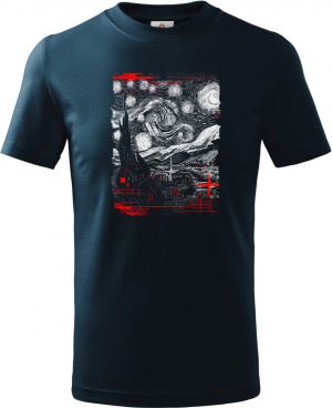 Glitch Art: Hvězdná noc