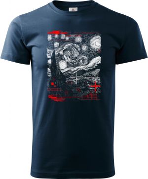 Glitch Art: Hvězdná noc