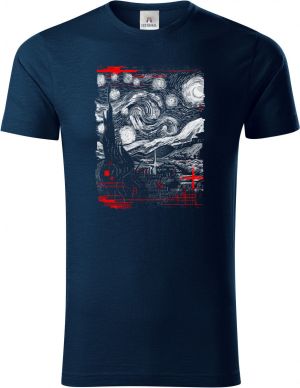 Glitch Art: Hvězdná noc