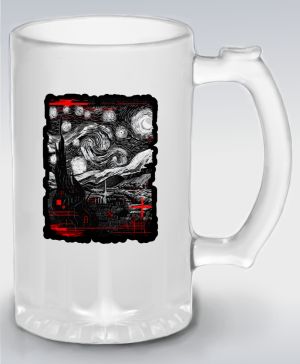 Glitch Art: Hvězdná noc