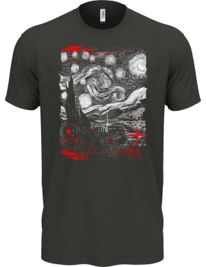 Glitch Art: Hvězdná noc