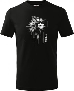 Glitch Art: Kytice, bílý tisk