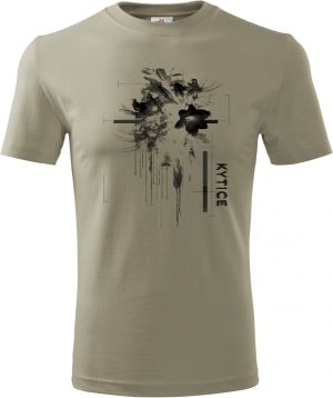 Glitch Art: Kytice, černý tisk