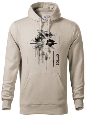 Glitch Art: Kytice, černý tisk