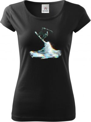 Glitch jízda, snowboard