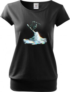 Glitch jízda, snowboard