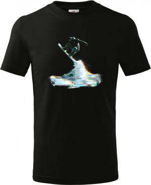 Glitch jízda, snowboard