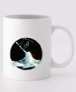 Glitch jízda, snowboard