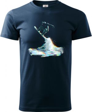 Glitch jízda, snowboard