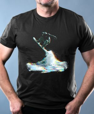 Glitch jízda, snowboard