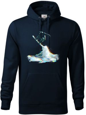 Glitch jízda, snowboard