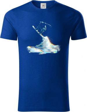 Glitch jízda, snowboard